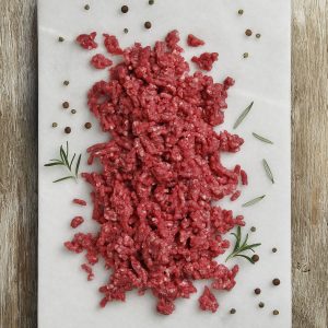 Carne picada extra de Ternera con IGP Ternera Asturiana. Raza Nostra, carnicería a domicilio