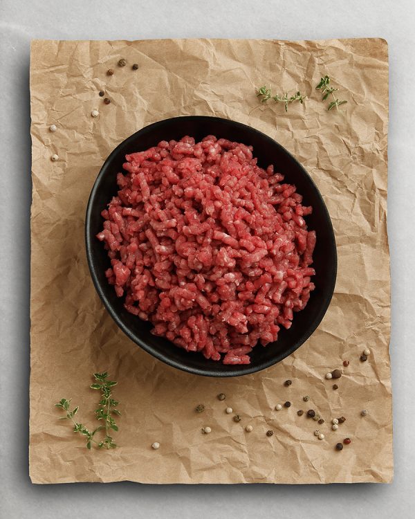Carne picada extra de Ternera IGP Sierra de Guadarrama. Raza Nostra, carnicería a domicilio