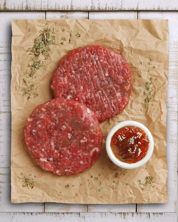 HAMBURGUESAS/CEBOLLA CARAMELIZADA
