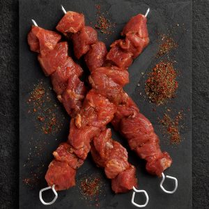 Pinchos de presa de cerdo Raza Nostra, carnicería a domicilio
